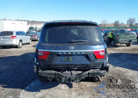 2024 Nissan Armada Platinum 4Wd z USA, uszkodzony, nr VIN JN8AY2DBXR9853961